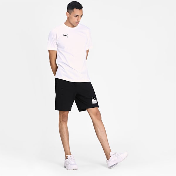 ATHLETICS Men’s Shorts 8" TR, Puma Black-Puma White, extralarge-IND